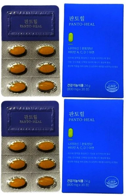 에보덤 판토힐 내돈내산 총 60정 594494, 1개 - 쿠팡