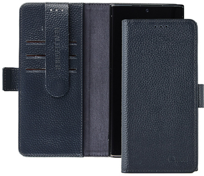 갤럭시 A52s A528 이지 천연 소가죽 카드 분실 방지 지갑 다이어리 휴대폰 케이스