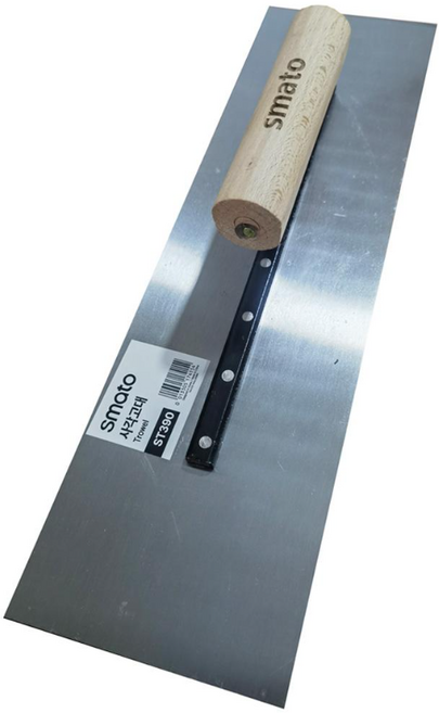 사각고대 미장 흙손 (330x110x0.7) 마감용 트로웰 일반형 ST330 스마토