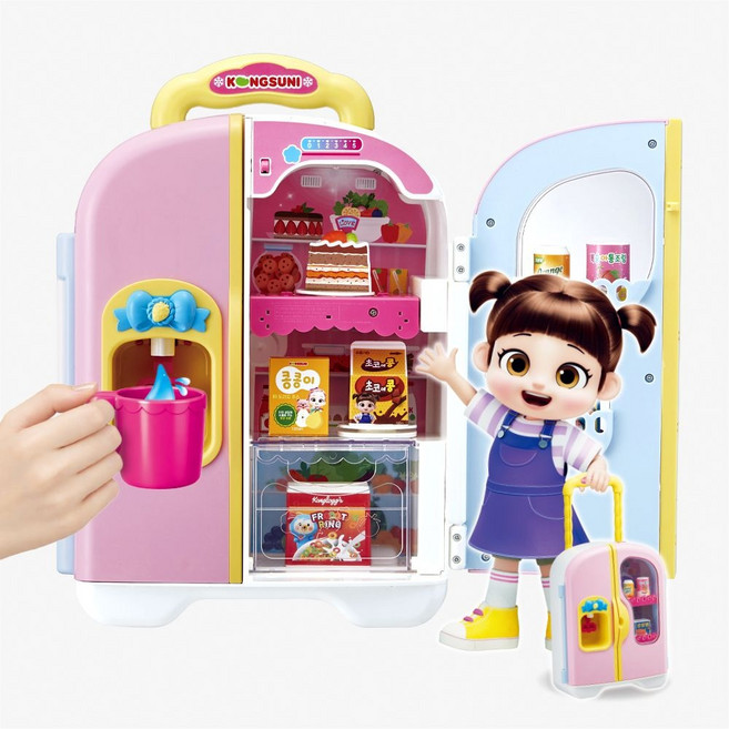 [4/20~5/8 사은 증정] 수다쟁이 포미와 콩순이 말하는 캐리어 냉장고