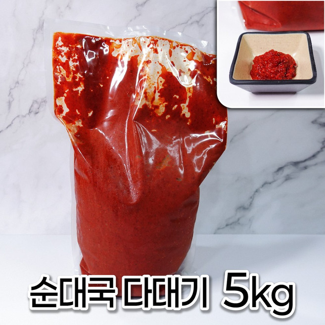 모두의국밥 얼큰 다대기 양념장 5kg 식당업소용 갈비탕용 순대국용 해장국용, 1개
