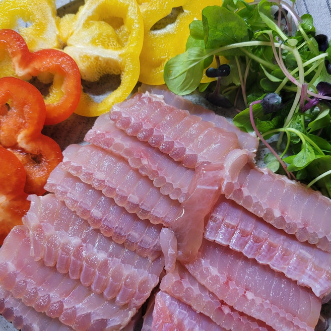 흑산도 홍어 밀키트 1kg 삭힌 홍어회 홍어애 초고추장증정, 약한숙성, 1개