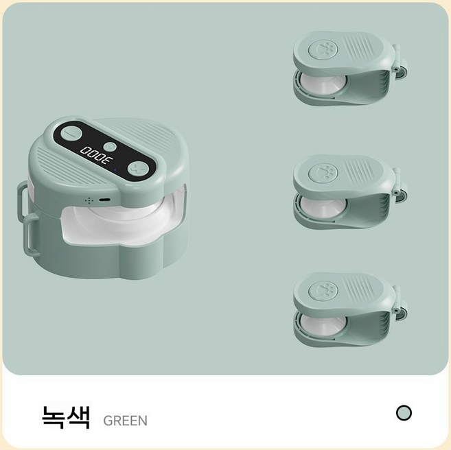 고양이 자동 사냥 줄 쫓는 움직이는 캣 장난감 스트링, 1개, 그린, 기본 모델명/품번