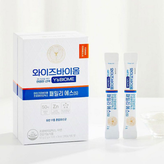 와이즈바이옴 프로바이오틱스 패밀리 에스, 1개