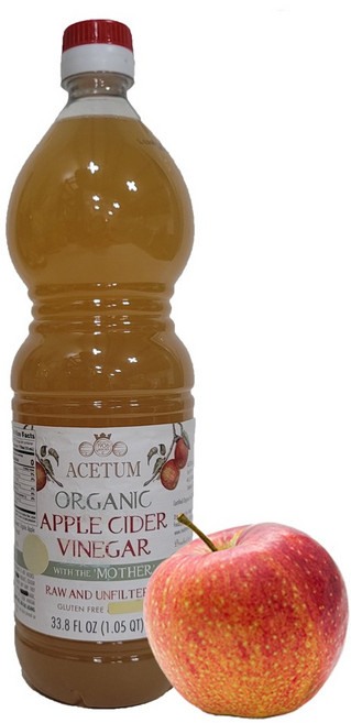 아세텀 ACETUM 유기농 사과식초 애플사이더 1L, 1개