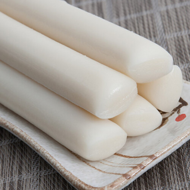 천번을 치대어 쫄깃한 백미 가래떡 530g. 구워 드시면 더욱 맛난 떡, 2개, 530g