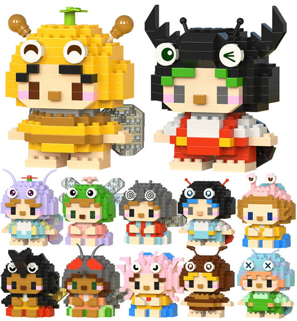 곤충 요정들의하루 나노블럭 12종세트, 1개