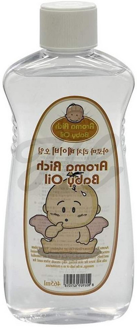 린라레 아기 마사지용 베이비오일 촉촉한 피부 보습 유아 바디전용 아로마 리치