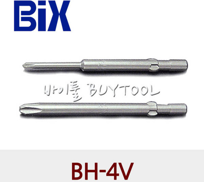 [BIX] 전동 드라이버 비트 (4.0mm) | BH-4V, BH-4V 1*4*60L, 10개