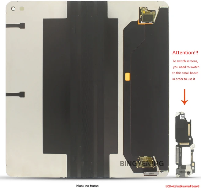 AMOLED 7.82인치 Oppo Find N3 CPH2499 PHN110 LCD 디스플레이 터치 스크린 디지타이저 어셈블리 교체용, 01 n3, 1