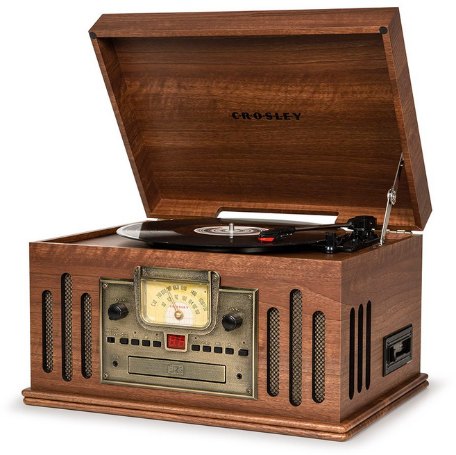 크로슬리 뮤지션 블루투스 턴테이블 CR704 엔틱 카세트 플레이어 CD플레이어 LP플레이어 LP턴테이블, 단품