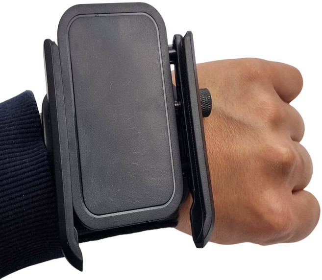 핸드폰 손목 거치대 암밴드 360도회전 대리 택배 배달기사