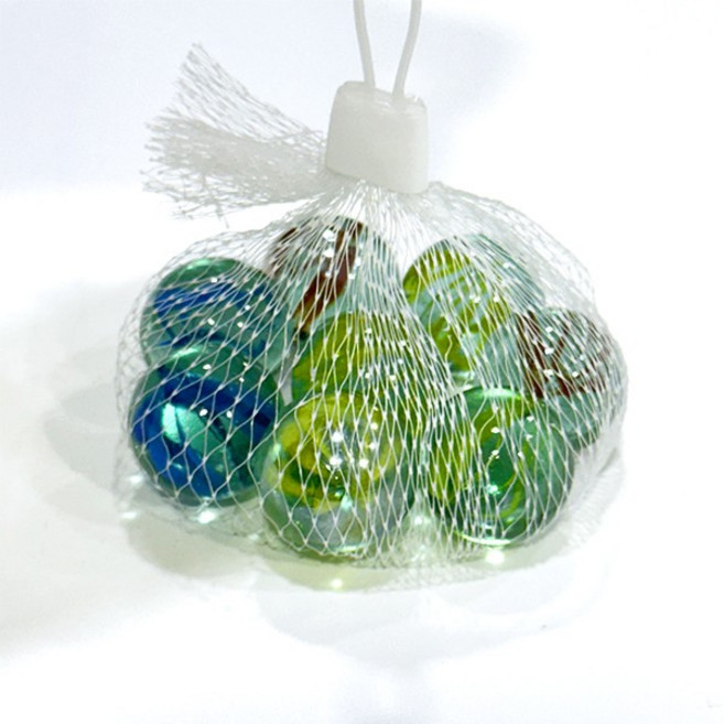 10개 구슬치기 게임 대왕 유리구슬 묶음, 1개