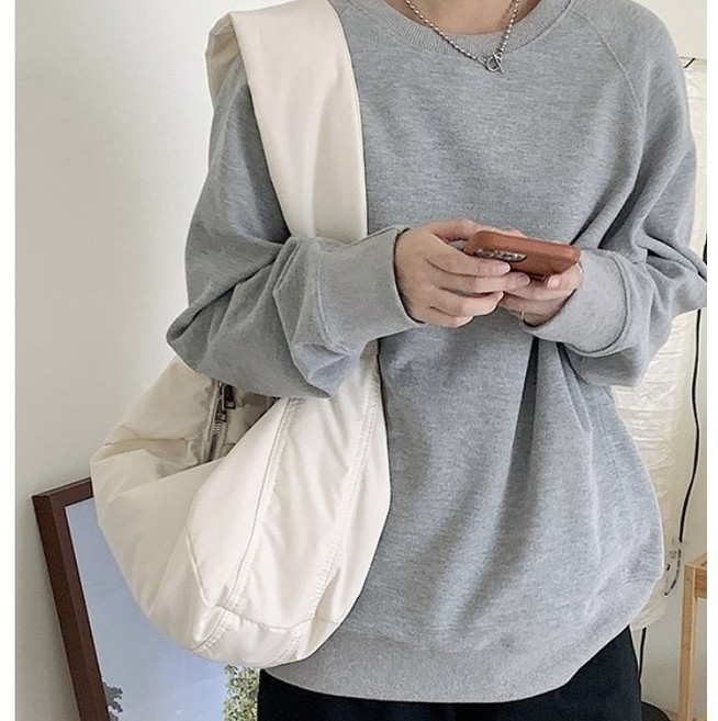 휘뚜루마뚜루 크로스백 숄더백 크로아상가방 크루아상가방 보부상가방 보따리가방 가벼운 어깨안아픈 가방 경량