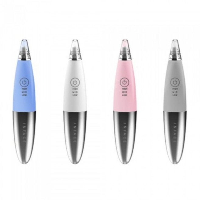 샤오미 인페이스 피지제거기 진공흡입 MS7000 2세대 (핑크) 국내배송 / 블랙헤드 각질제거 4종 헤드, 1개