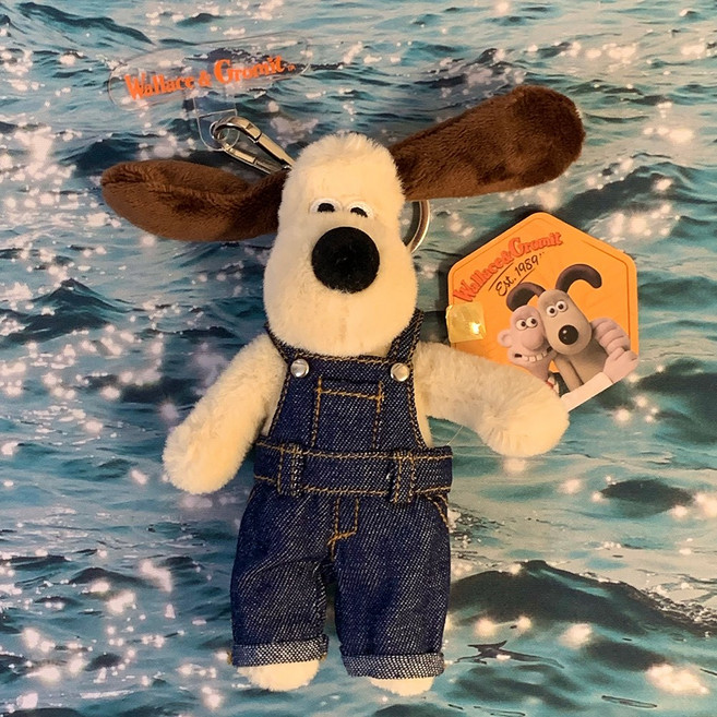 국내정품 그로밋 인형키링 숀 모루인형 꾸미기 옷 모음, 1개, 키링+11 진청데님멜빵바지