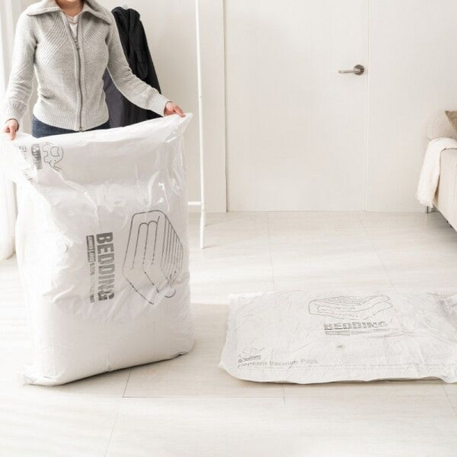 하비비 진공 코끼리 압축팩 이불용 특대형 2팩 총4장, 2