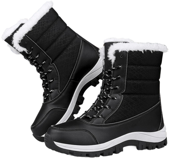 피라모니 겨울 패딩 방수 미끄럼방지 방한화 부츠