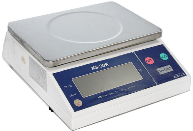 [경인계기] [전자저울 KS-30K](상거래용 가정용)
