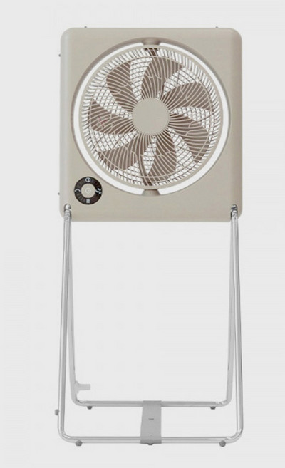 [본사 정품] 시코 폴딩팬 접이형 선풍기 FLZ-254D, 카키베이지