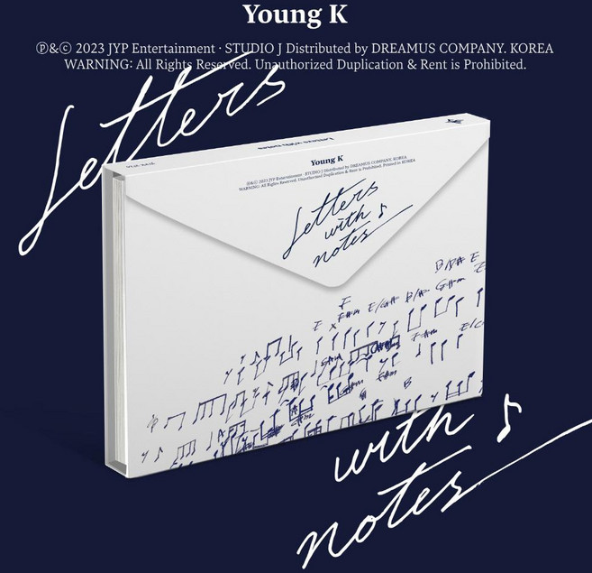 (CD) 영케이 (Young K) - Letters With Notes / 데이식스 (DAY6)
