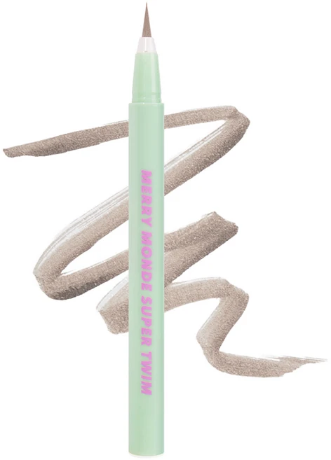 메리몽드 슈퍼트임 펜 아이라이너, 09 #쿨라떼, 1개 - 쿠팡