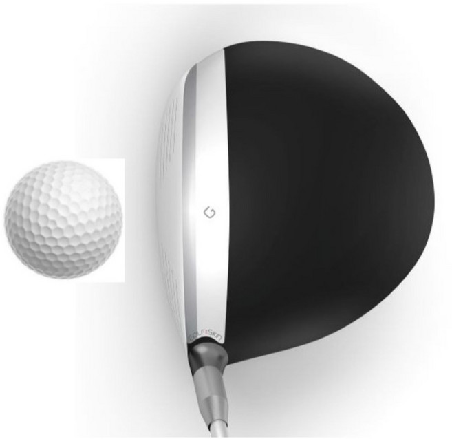 [골프스킨]톡톡튀는 개성만점 드라이버/우드 헤드 크라운 보호 및 에이밍 향상 필름 - 립스킨(종합), BI-202