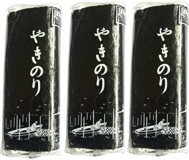 덴쇼스시 야키 노리 일본 김 10장 x 3팩 세트