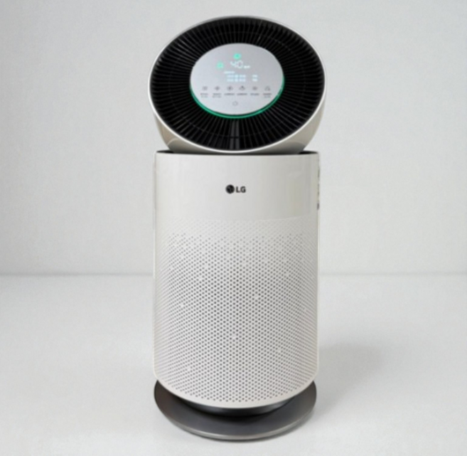 LG 퓨리케어 360도 공기청정기 (클린부스터) AS195DWWA 61.2제곱 19평형, 크리미스노우