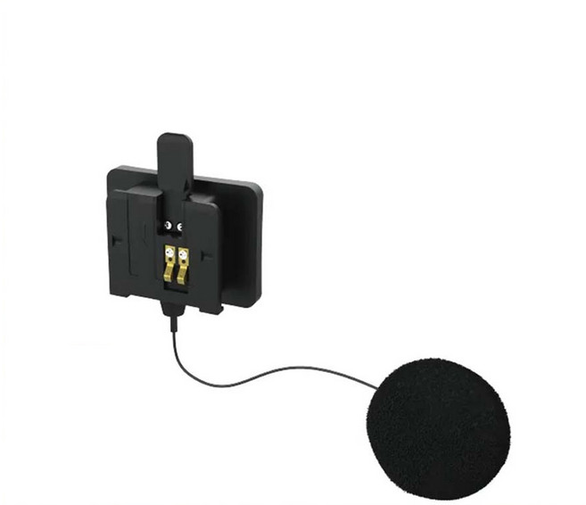 MUFU V30P 主機支架含耳機收納 防摔卡扣設計 另有保護殼保護貼 全方位保護, 1個, Black
