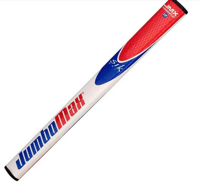 JumboMax 퍼터 (SIK 에디션) 그립 JumboFlat 17 골프 퍼터 그립 오버사이즈 암락 그립 프로파일 레드/화이트/블루