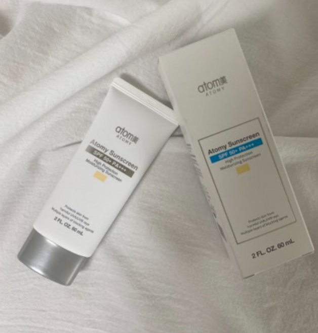 애터미 프리미엄 선크림 베이지 SPF50+ 60ml, 2개