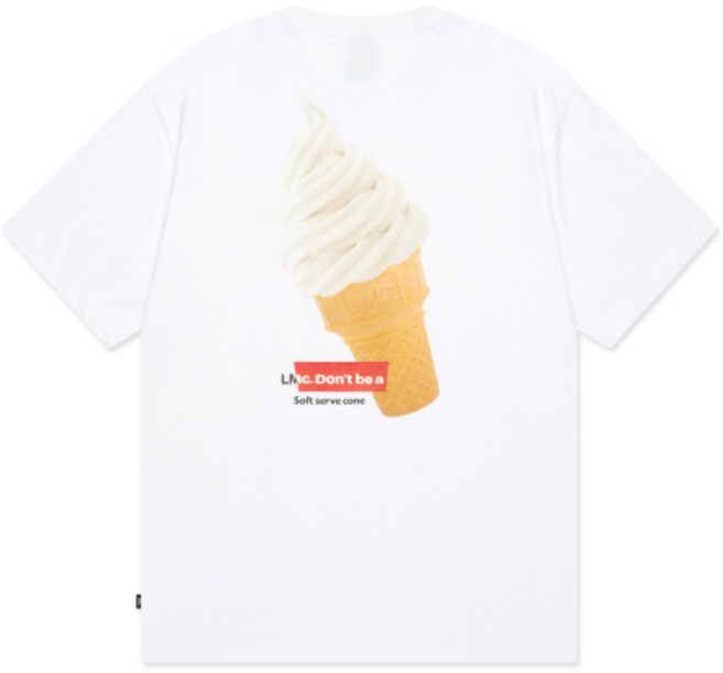 엘엠씨 LMC SOFT ICE CREAM TEE 반팔티 화이트 매장정품 216407