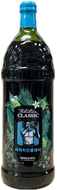 모린다노니 타히티안 클래식 1000ml 1병 + KF94마스크 2매 선물, 1개, 1L