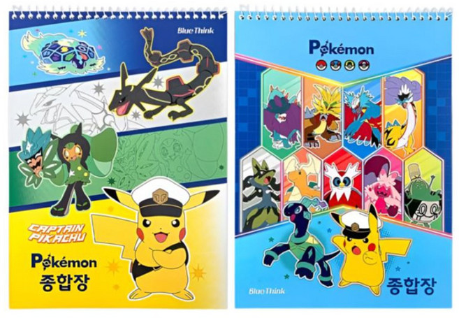 포켓몬스터 NEW 무선 종합장 36매, 1개, 혼합