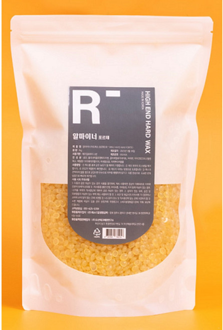 [왁싱전문샵 동일제품] 알마이너 하드왁스 포르테 (모든부위용 강한모발용), 200g, 1개