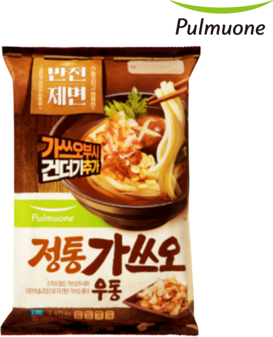 풀무원 정통가쓰오 우동 2인, 472g, 1개