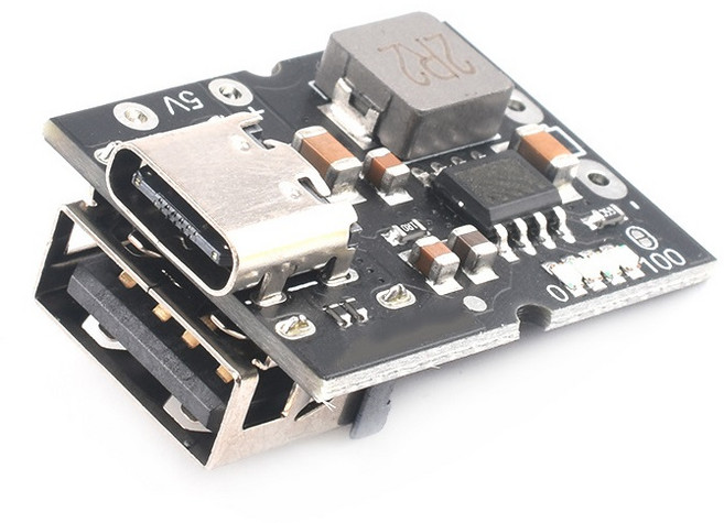 4.2V 2A C-TYPE /USB 리튬 배터리 충전기 모듈