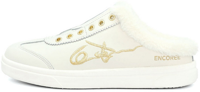 언코리 슬립온뮬퍼 스노우골드(SLIPONMULEFUR_SG)