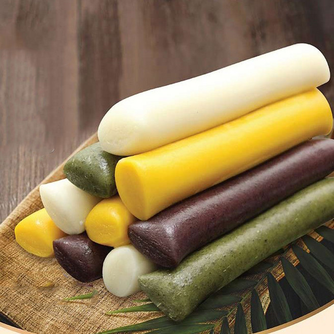 천번을 치대어 쫄깃한 삼색 가래떡 530g x 2봉 (aaa_088) (단순변심 반품불가), 1세트