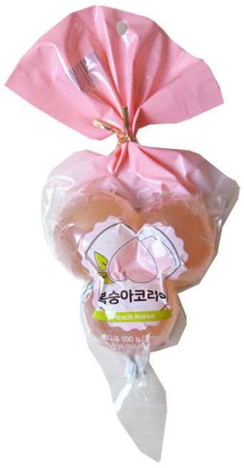 복숭아코리아 젤리, 1개, 180g