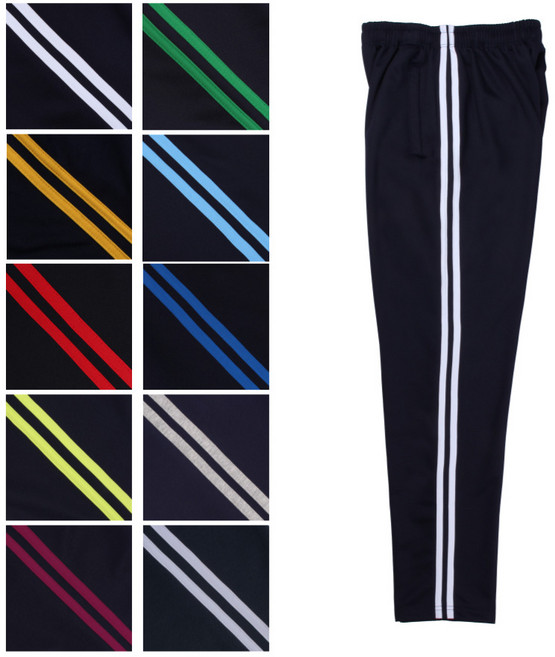 [샤이안스포츠] 네이비바탕 2선 바지 학교 체육복 바지 트레이닝복