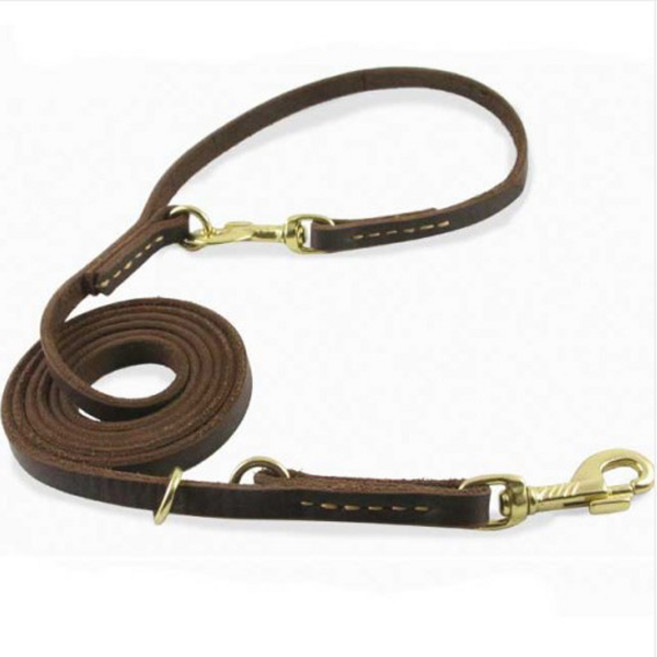 가죽 리드줄 소가죽, 1개