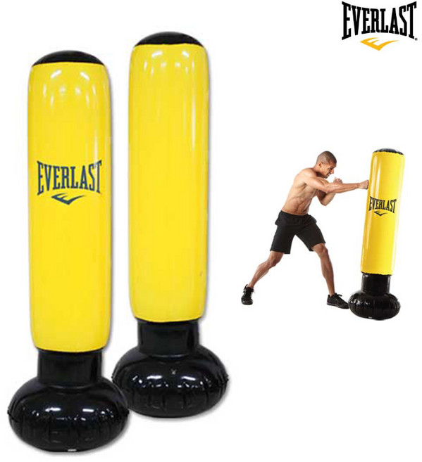 에버라스트 파워 타워 펀치백, 블랙 + 옐로우