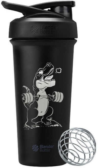 Blender Bottle Strada Sleek 不鏽鋼, 舉肉恐龍, 740ml, 1個