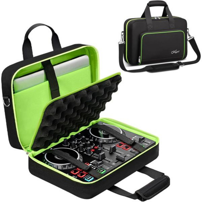 SNIGJAT DJ 컨트롤러 케이스 Numark Party Mix II 호환 소프트 휴대용 Hercules DJControl Inpulse 200/200 MK2 14인치 노트북, SNIGJAT DJ 컨트롤러 케이스 Numark Par