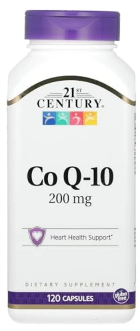 21세기 코큐텐 200mg 캡슐 120정 (27435) 21st Century Co Q10 200 mg Capsules 120 Count (27435), 1개 - 쿠팡