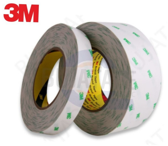 강력 부직포 양면테이프 50mm 50m 화지 고정용 내열 산업용 전문가용