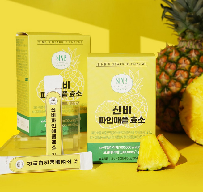 신비효소 신비 파인애플효소 1BOX(30개입), 3g, 30개