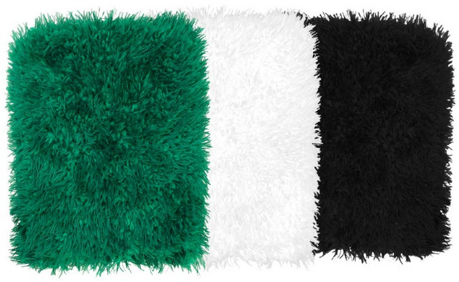 세알남 미트 마이크로화이버 워시 패드, 블랙, 1개